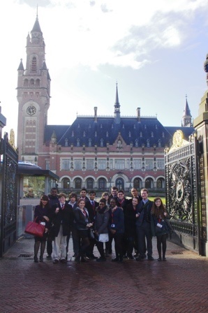 Royal Russell Students outside the ICJ in The Hague.JPG