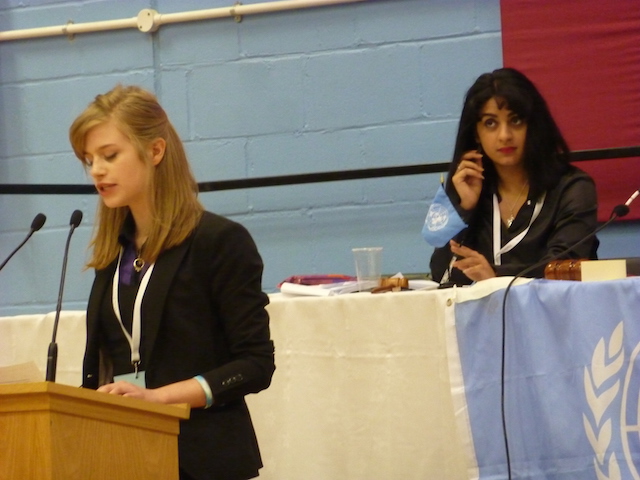Marianne speaking with Michelle chairing.JPG