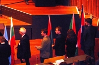 Tiggy and Bulgarian Ambassador.JPG