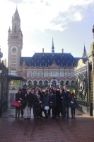 Students at the Peace Palace.JPG