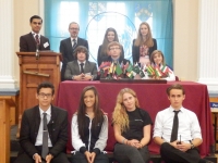 RRSiMUN Officers with MUN Director.JPG